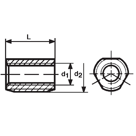 Einsatzbüchsen ENSAT® 305 Gewinde Messing [LastViewedItems.CatItem.ArtName2]