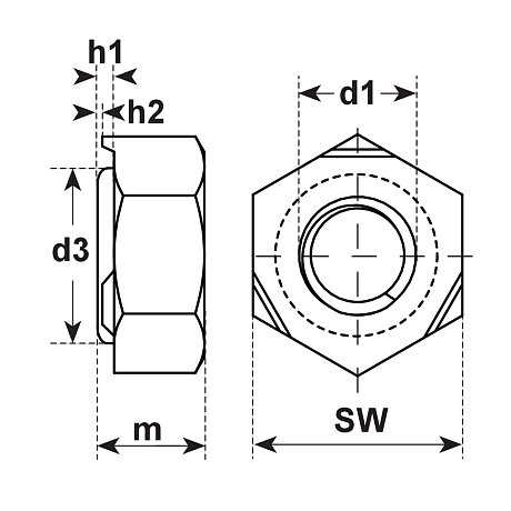 Écrous hexagonaux à souder INOX A2 DIN 929 [SimilarCatItems.CatItem.ArtName2]
