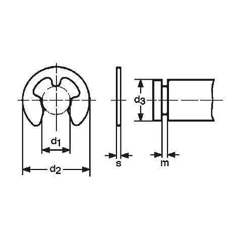 Rondelle de sécurité RS INOX A4 DIN 6799 [SimilarCatItems.CatItem.ArtName2]