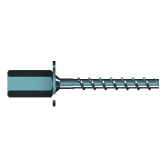 Viti per calcestruzzo BSZ-M acciaio ZB 