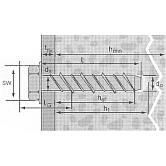 Ancoraggio universale MUA gm 500 A 
