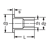 Écrous à sertir  FAR® FTT INOX A2 