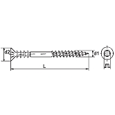 Vis d'ajustage entraînement TX acier trempé zingué 