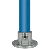 Rohrverbinder TYP 10 Fussplatte rund fvz 
