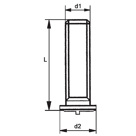 Goujons à souder, filet mâle DIN 32501 INOX A2 [SimilarCatItems.CatItem.ArtName2]