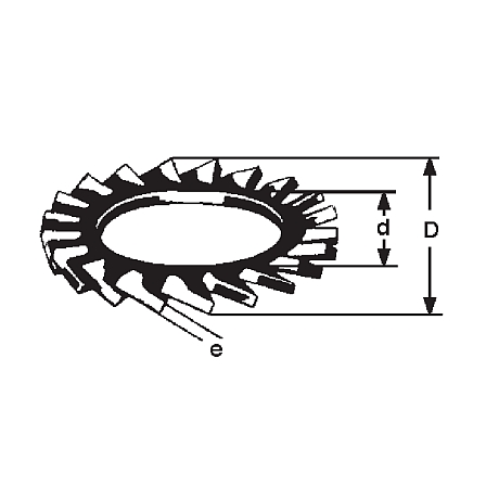 Ranelle dentate AZ ZN DIN 6798 A [LastViewedItems.CatItem.ArtName2]