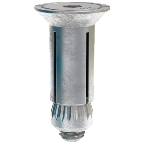Pièce de serrage Lindapter® HBFF Hollo-Bolt A4 [SimilarCatItems.CatItem.ArtName2]